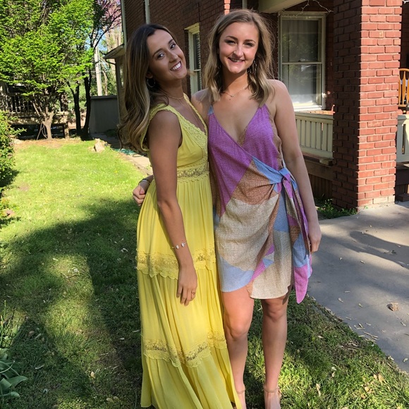 forever 21 yellow maxi dress - Picture 5 of 6